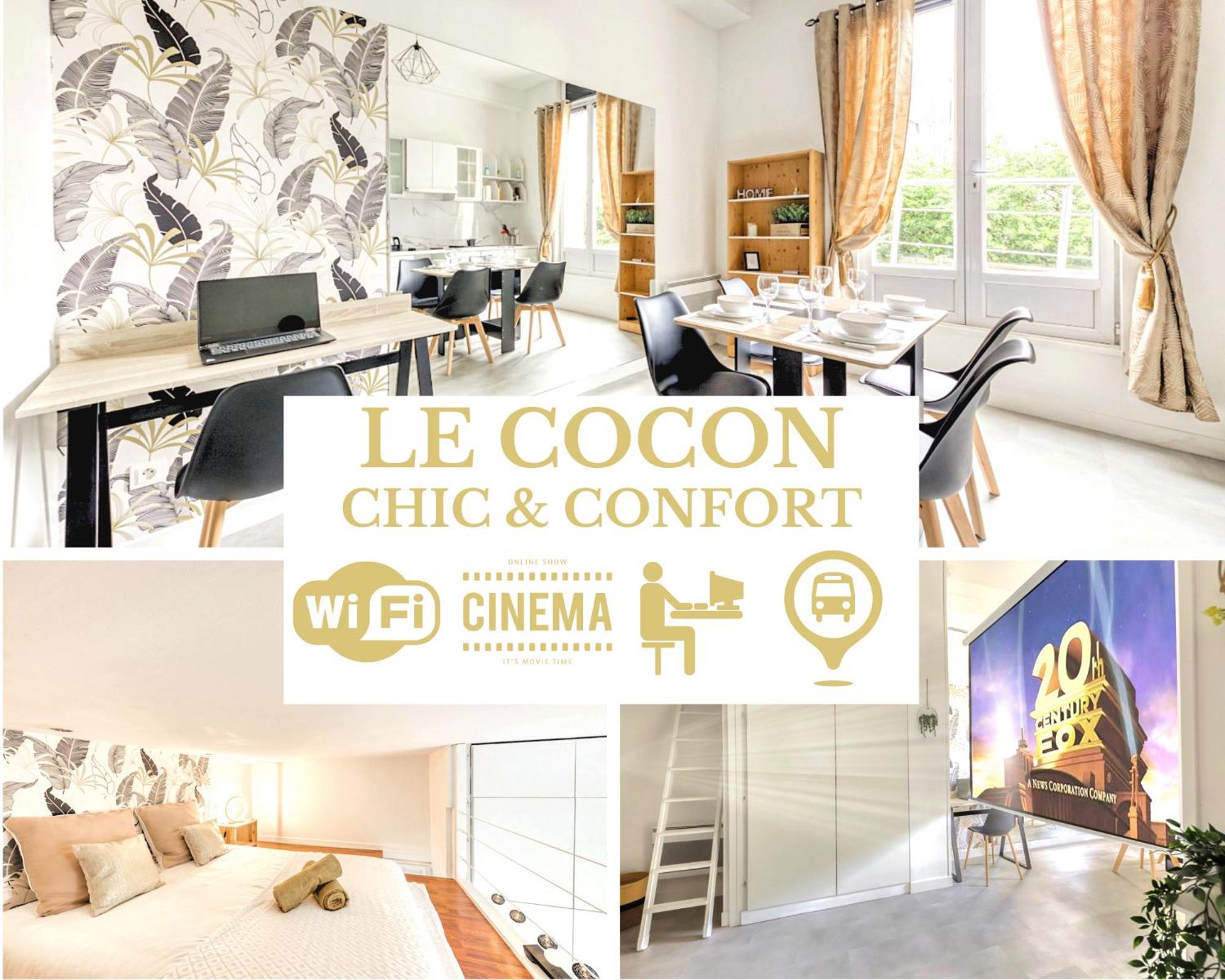 Le Cocon - Confort - Cinema - Espace De Travail - Netflix & Chill - Proche Paris - Offre Speciale Кашан Екстериор снимка
